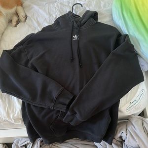 black adidas hoodie